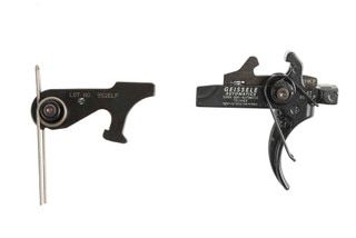 The Geissele Automatics Large Pin Super Semi-Automatic SSA Two Stage ar15 Trigger drops in to mil-spec colt receivers.